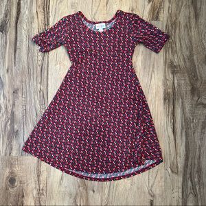 Perfect for Christmas! Red and green LuLaRoe Adeline size 6